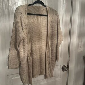 Wishlist Women’s Cream Cardigan Size Small/Medium